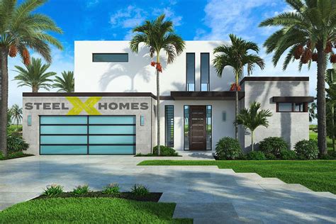 metal house miami|florida modern steel x homes.